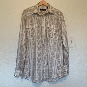 ROPER Long Sleeve Pearl Snap Shirt